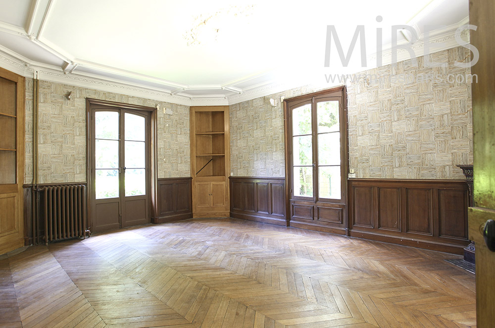 Deserted dining room. C1585