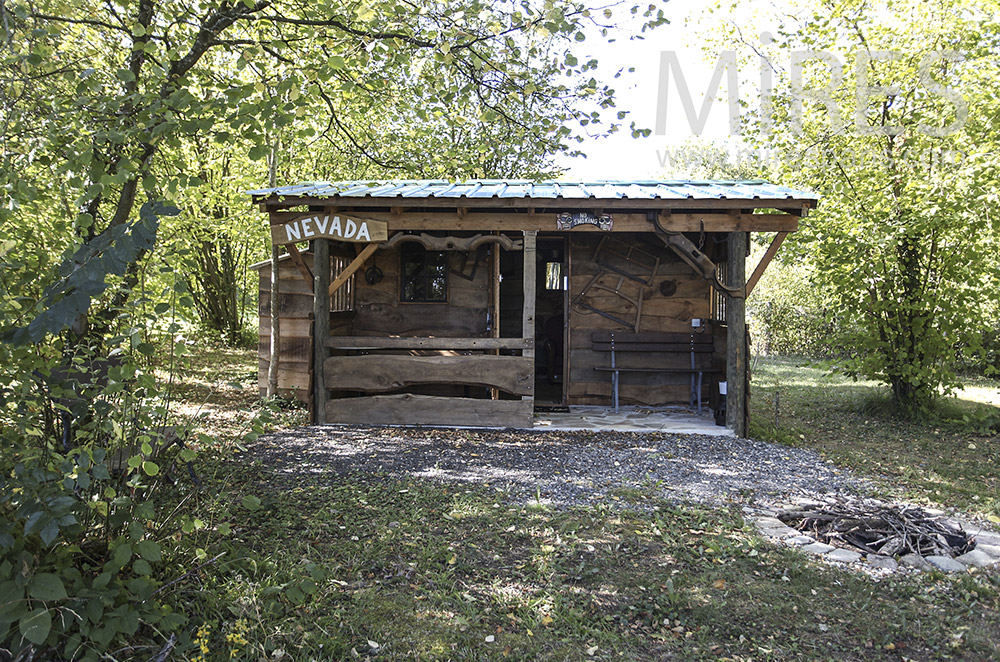 Converted hut. C1596