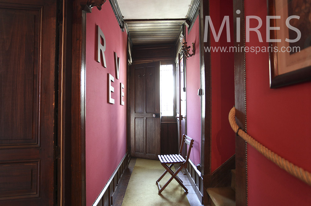 Colored corridors and stairs. c1597