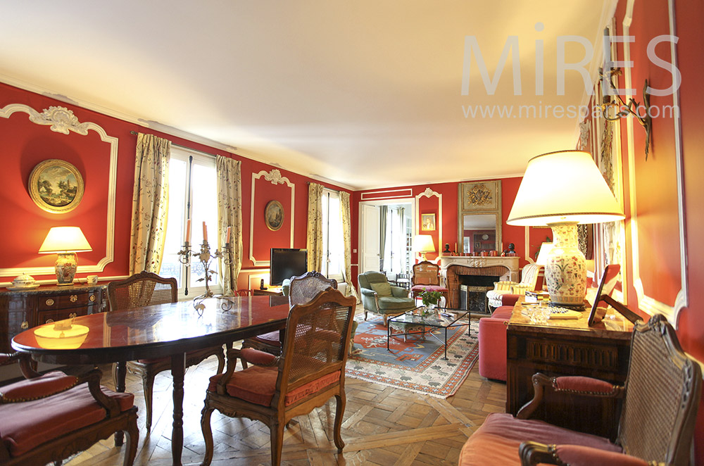 Regency style dining room. c1617