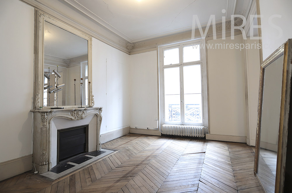 Miroir et cheminée. C0888