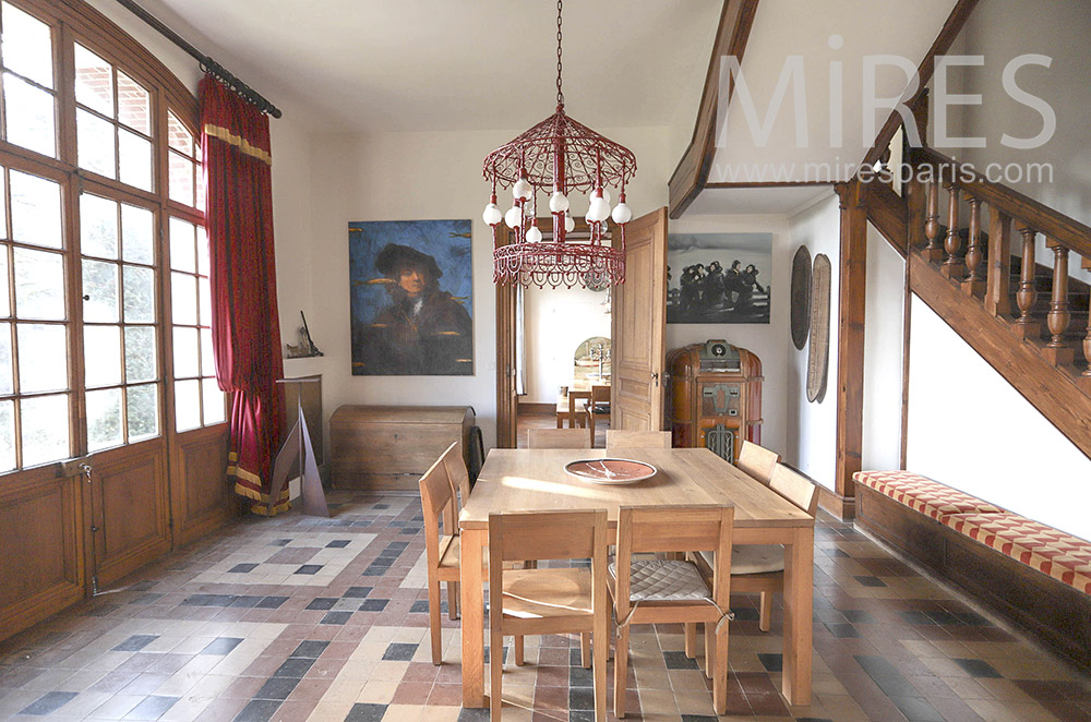 Large dining room. c1643