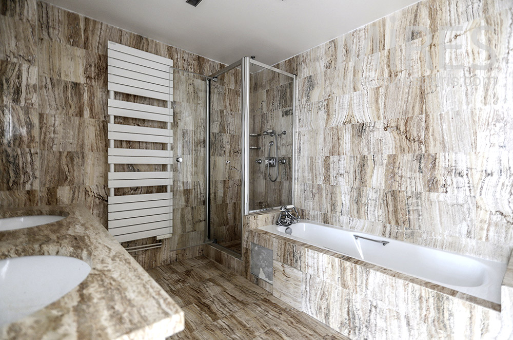 Marble baths. c1653