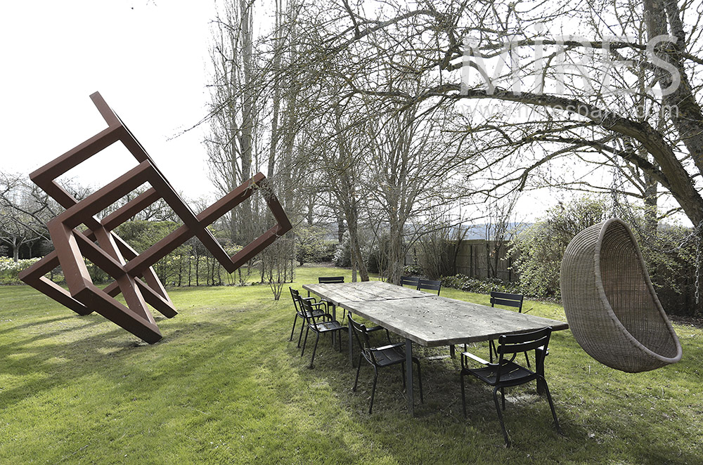 Garden table. C1685