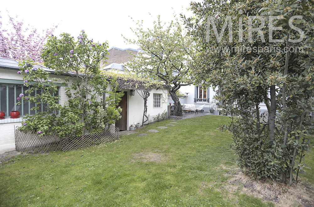 Bungalow de jardin. C1691