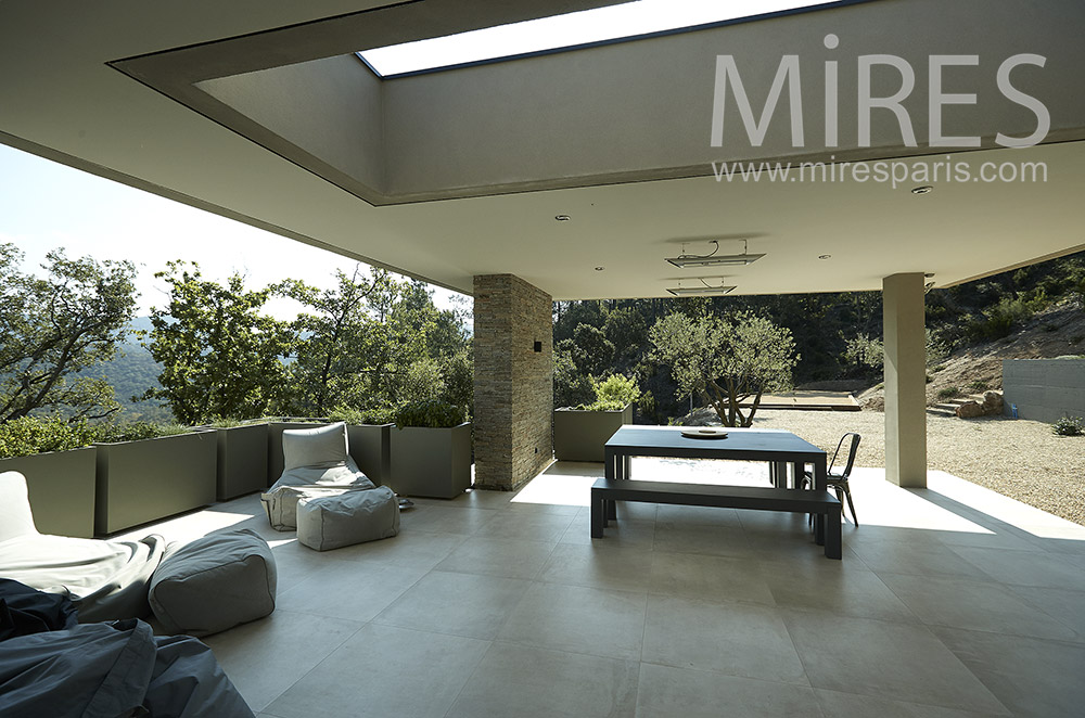 Terrasse moderne. C1705