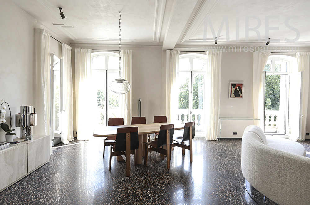 Bright dining room. c1708