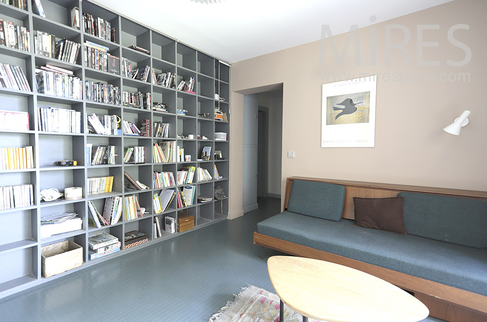 Library wall. C1709