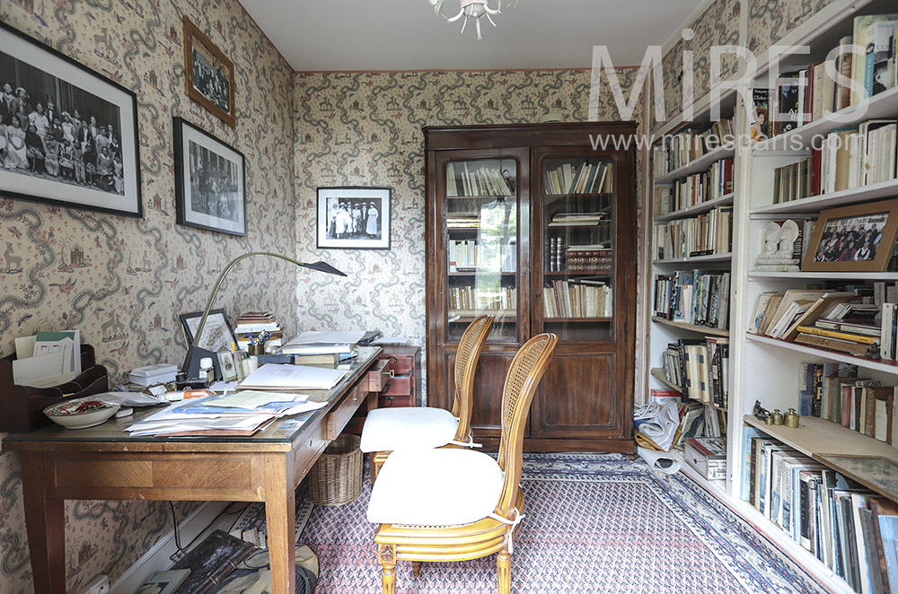 Bureau Ancien C1712 Mires Paris