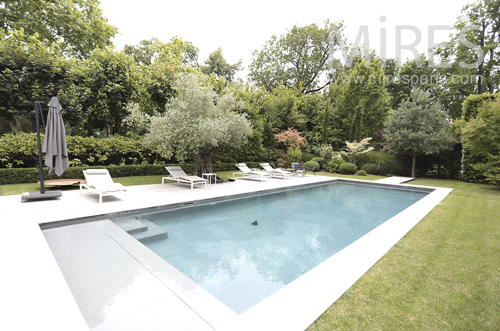 C0202 – Piscine dans beau jardin