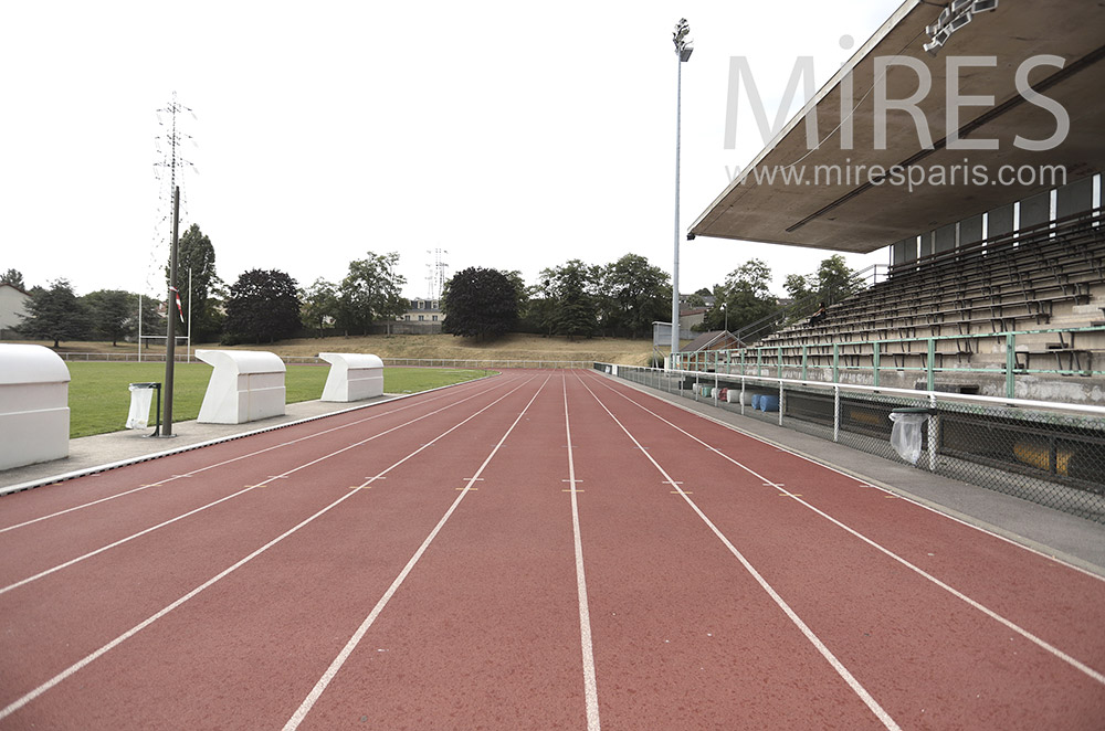 Athletics track. C1738