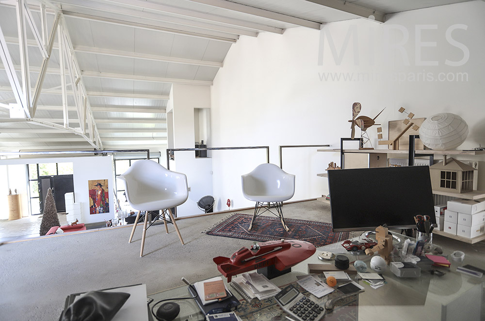 Bureau en mezzanine. C0019