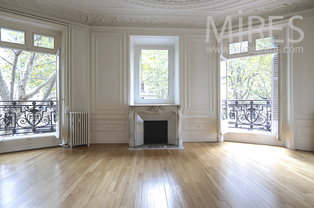 Parisian empty lounge. C1746