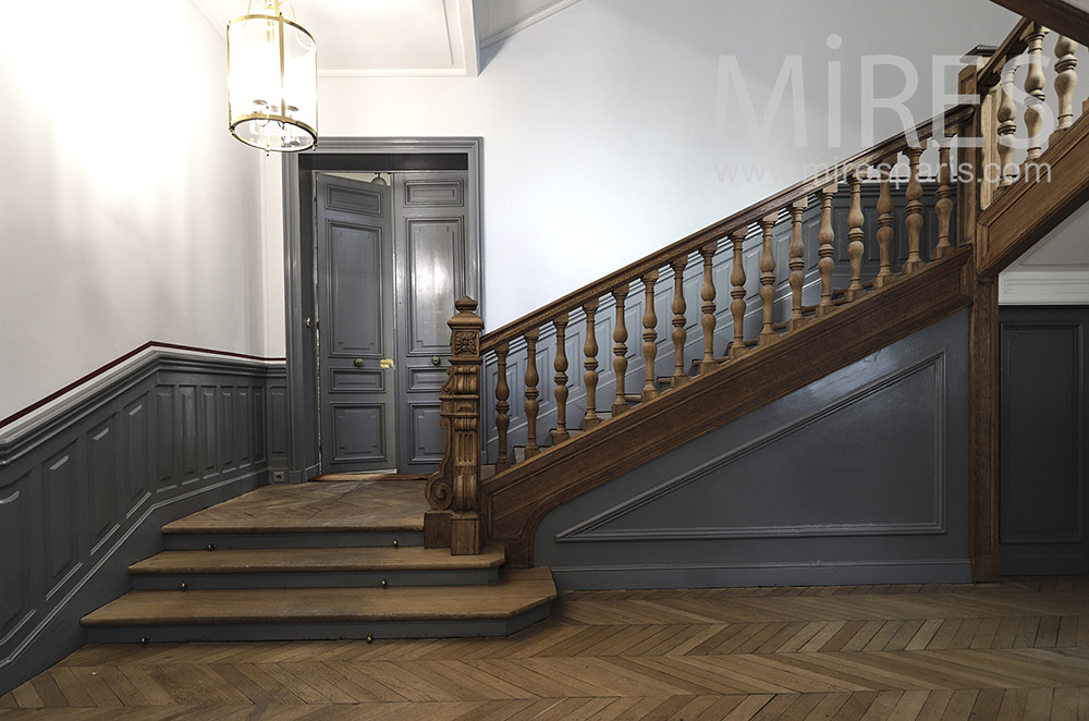 Entrance stairs. C1751
