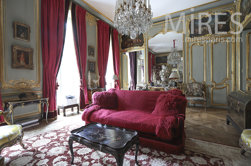 Luxueux salon d’époque. C1755