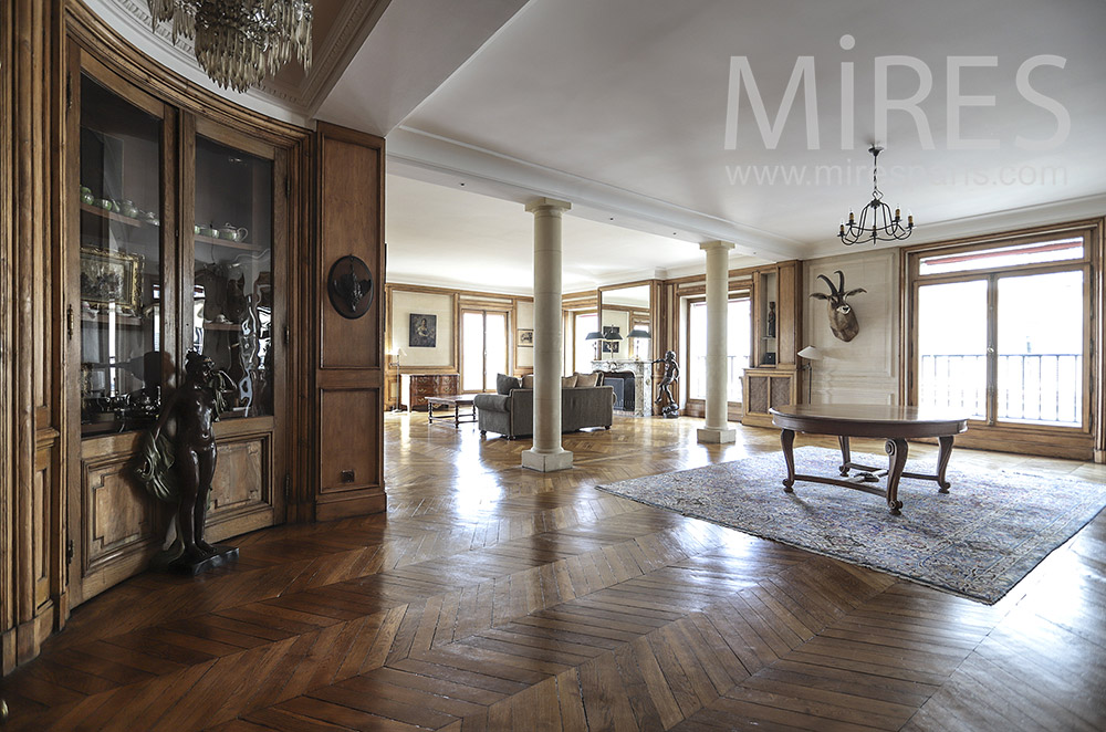 C1765 – Apartment, view of the Tuileries