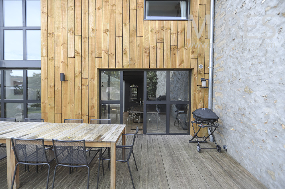C1762 – Terrasse moderne en bois