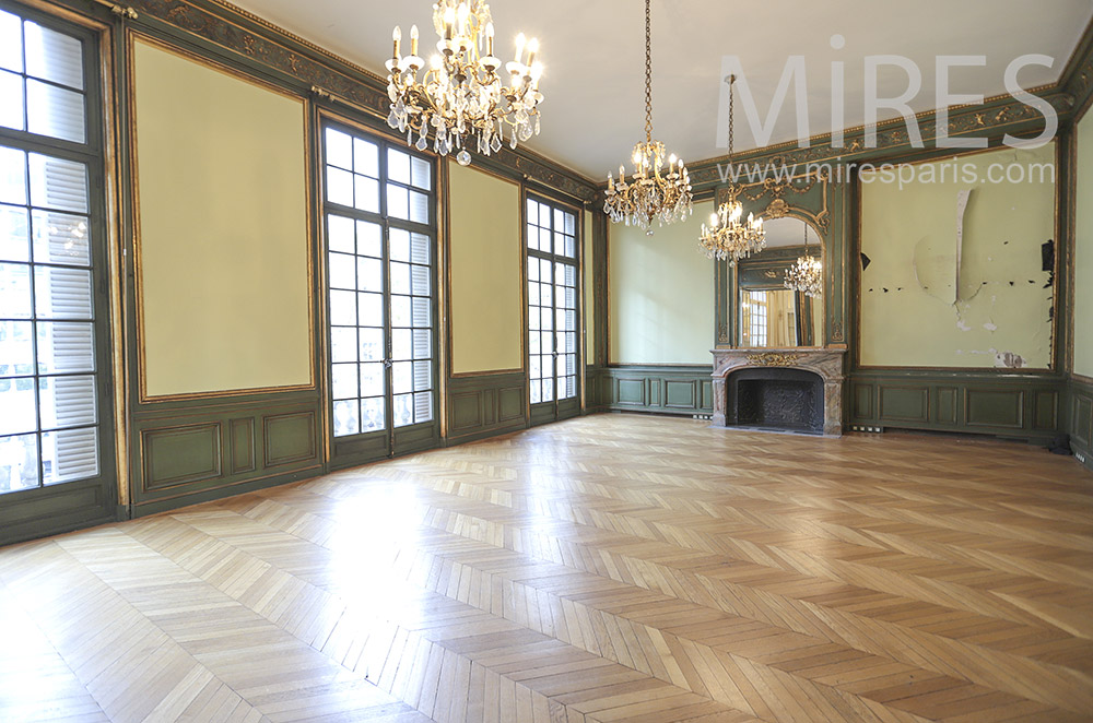 Salon empire vide. C1769