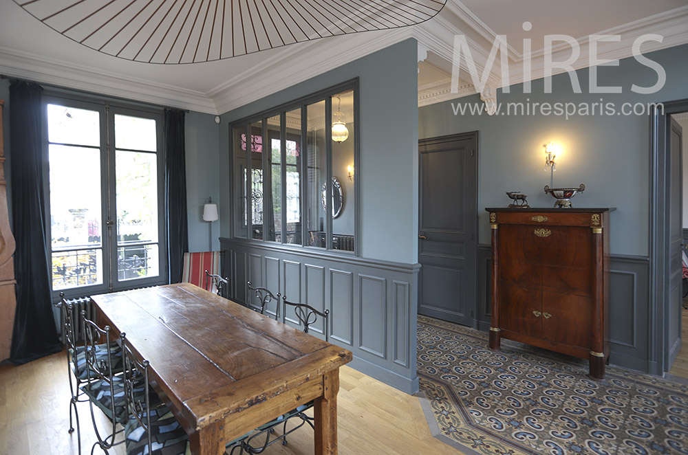 Rustic dining room. C1774