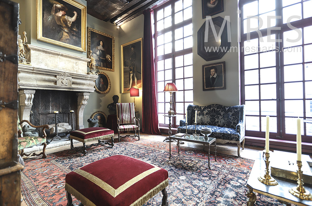 C1780 – Beau salon ancien