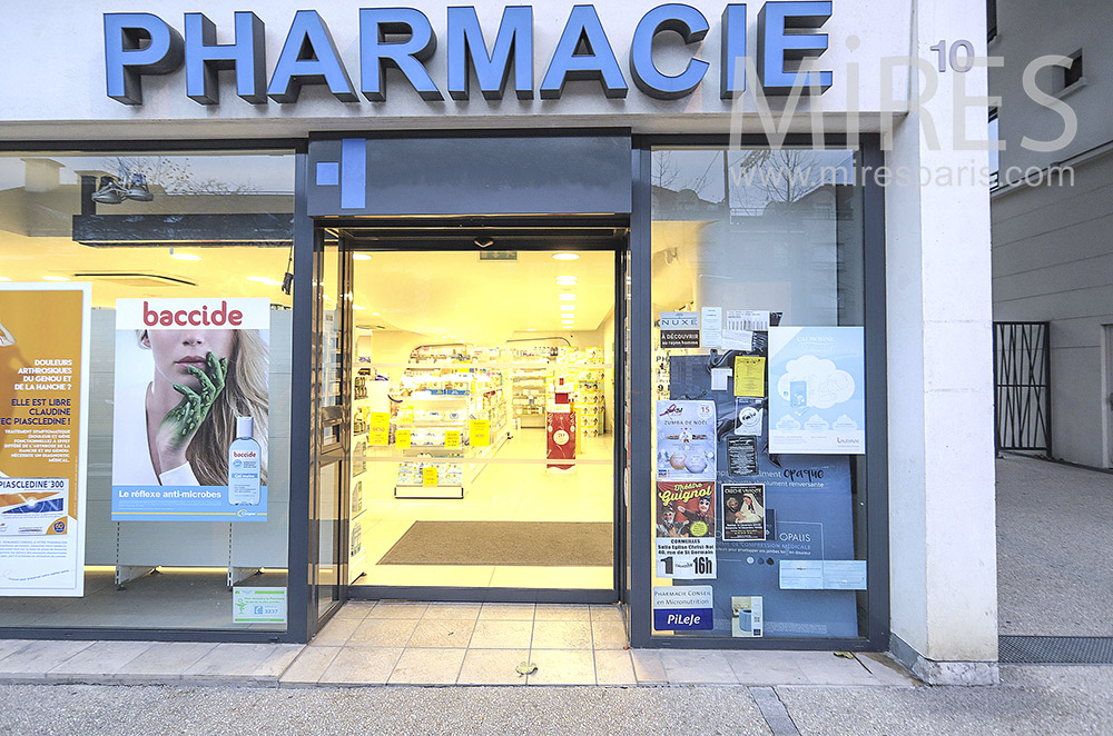 Large pharmacy. C1787