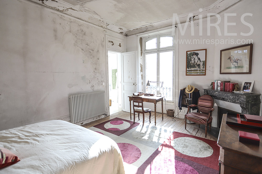 Chambre, bureau et bains. C1805