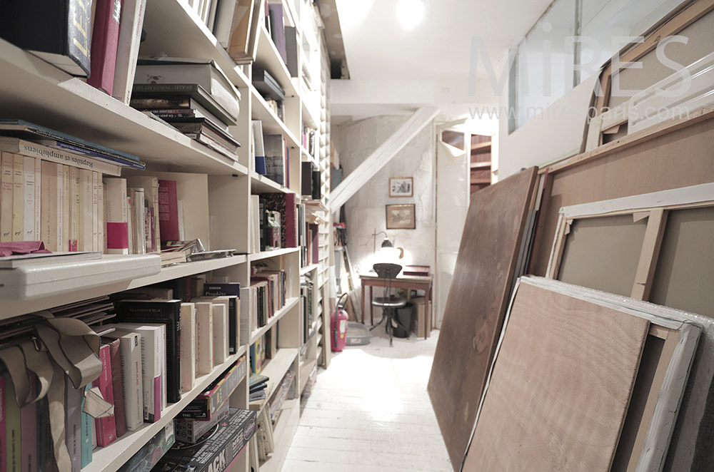 Library office. C1809