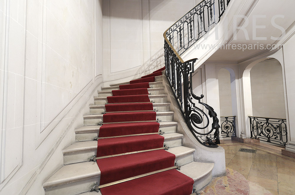 C1816 – Large white staircase