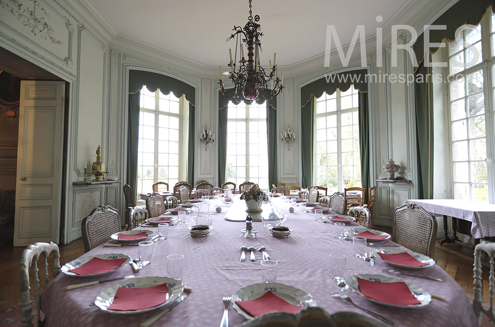 Grande salle à manger. C1658 | Mires Paris