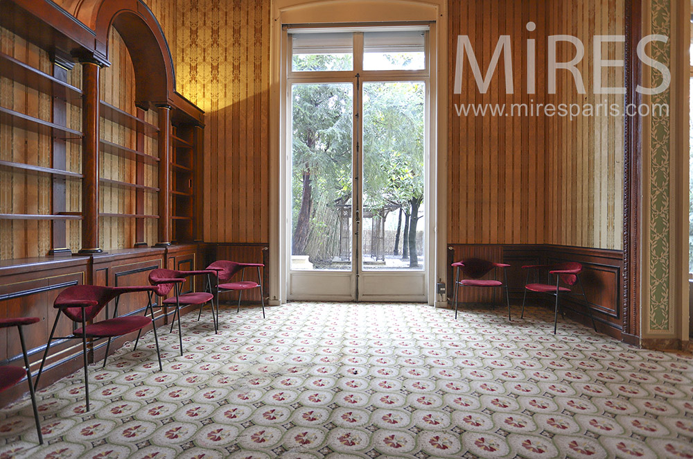 Library lounge. C1825