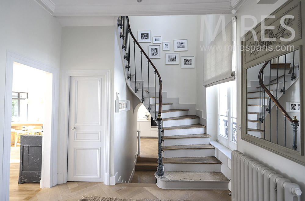Spiral staircase. C1826