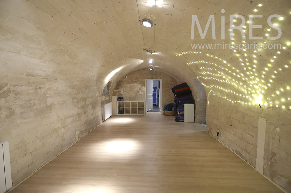 Beautiful vaulted cellar. C1826