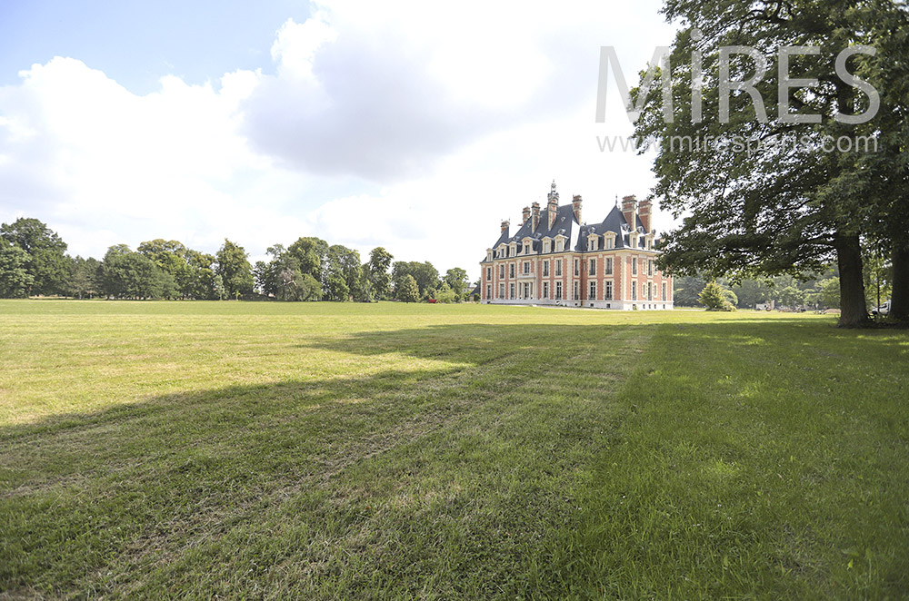Parc du chateau. C1830