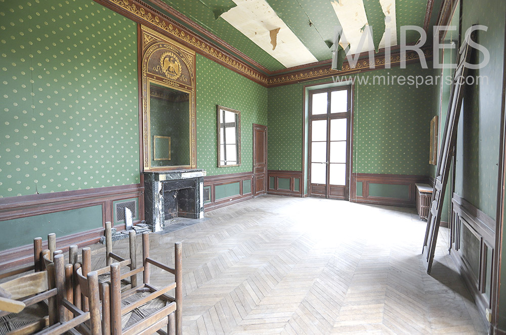 Salon Empire patiné. C1830