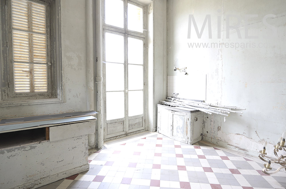 Cuisine abandonnée. C1830
