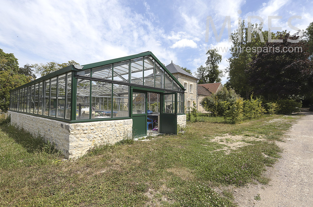 Modern greenhouse. C1842