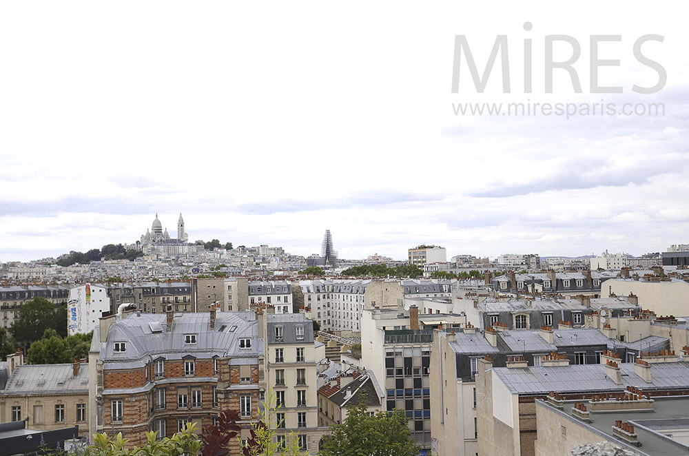 C1845 – Vue sur Montmartre