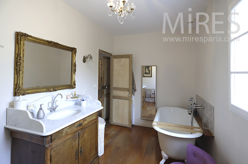 Old bathtub. C1851
