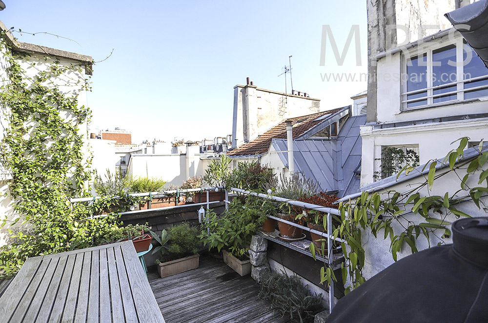 C1861 – Small roof terrace