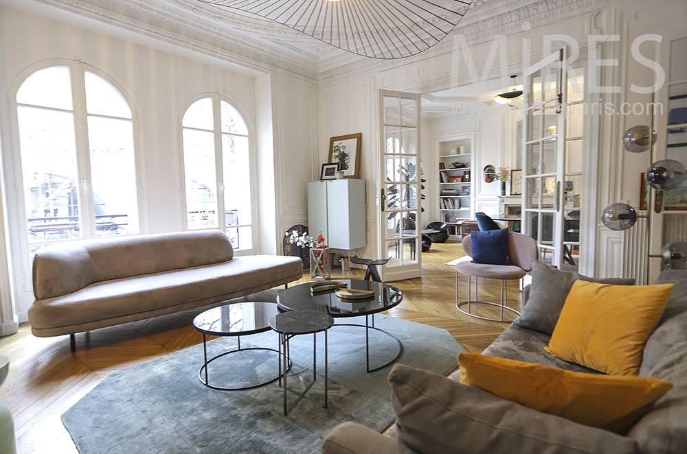 Appartement déco parisien. C1872