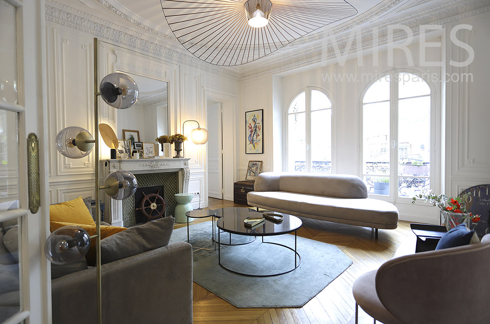 Salon déco lumineux. C1872