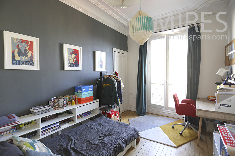 C1876 – Colorful teenage bedroom