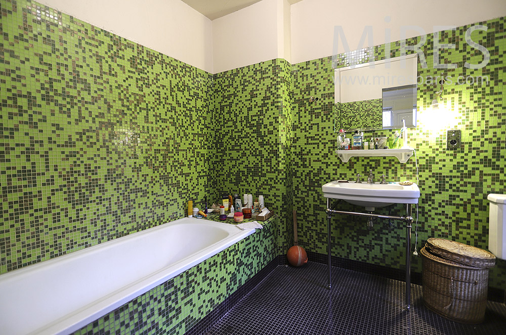 C1880 – Green bathroom