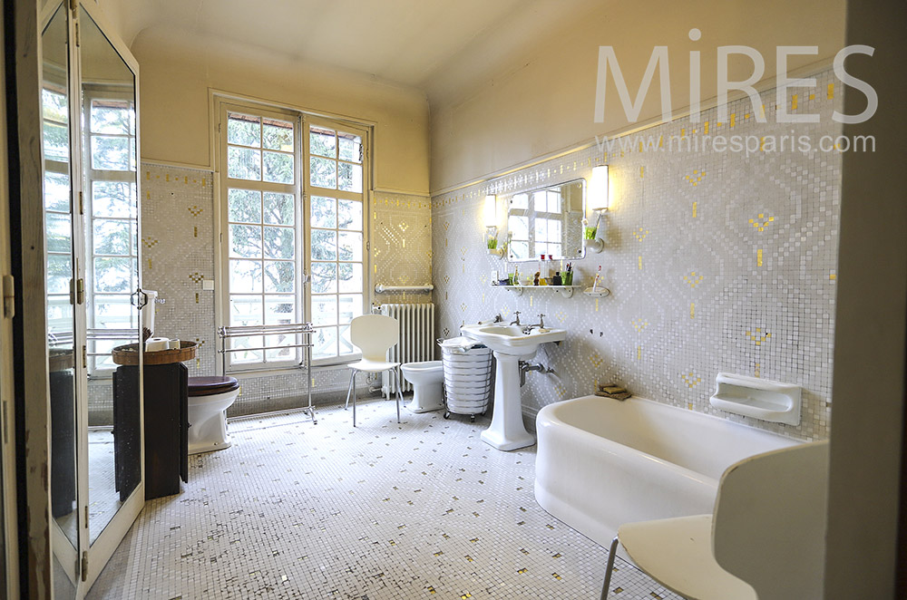 Beautiful country bathroom. C1880