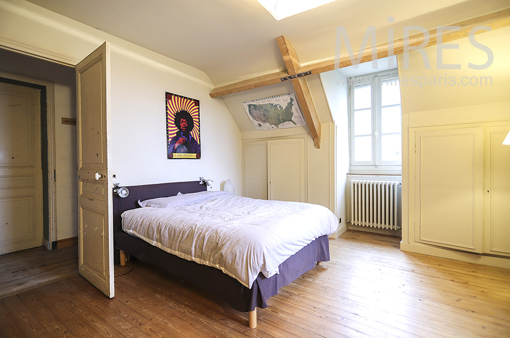 Chambre d’adolescent. C1880