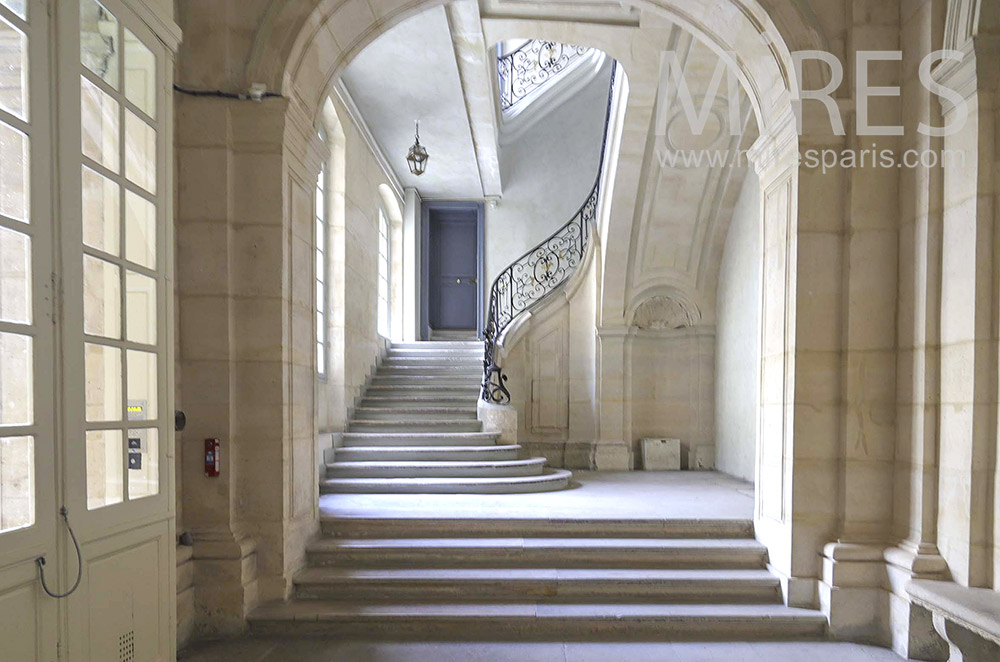 C1891 – Superb stone staircase