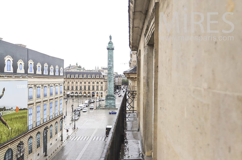 Balcony on Place Vendôme. C1925
