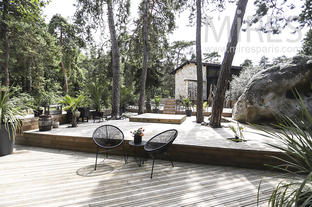 C1927 – Grande terrasse nature en bois