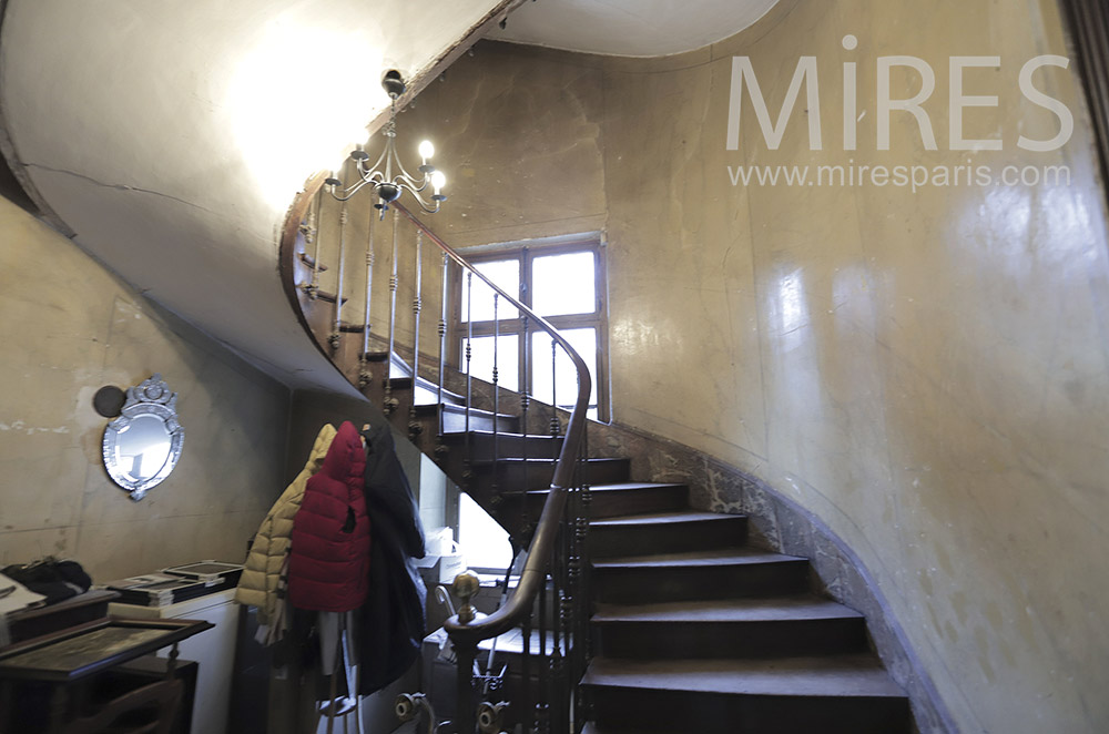 C1958 – Old spiral staircase