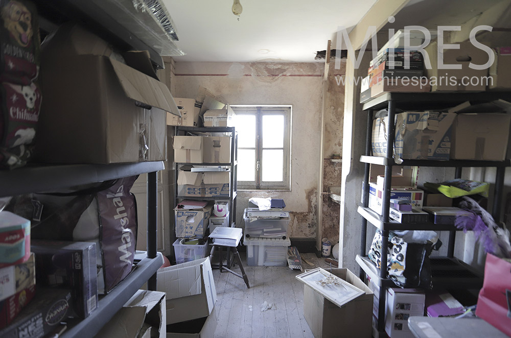 C1958 – Attic storage room